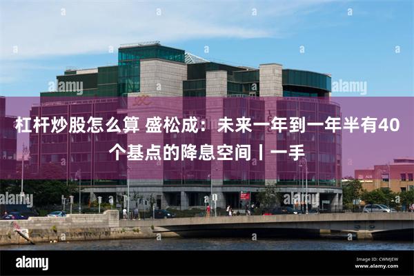 杠杆炒股怎么算 盛松成：未来一年到一年半有40个基点的降息空间丨一手